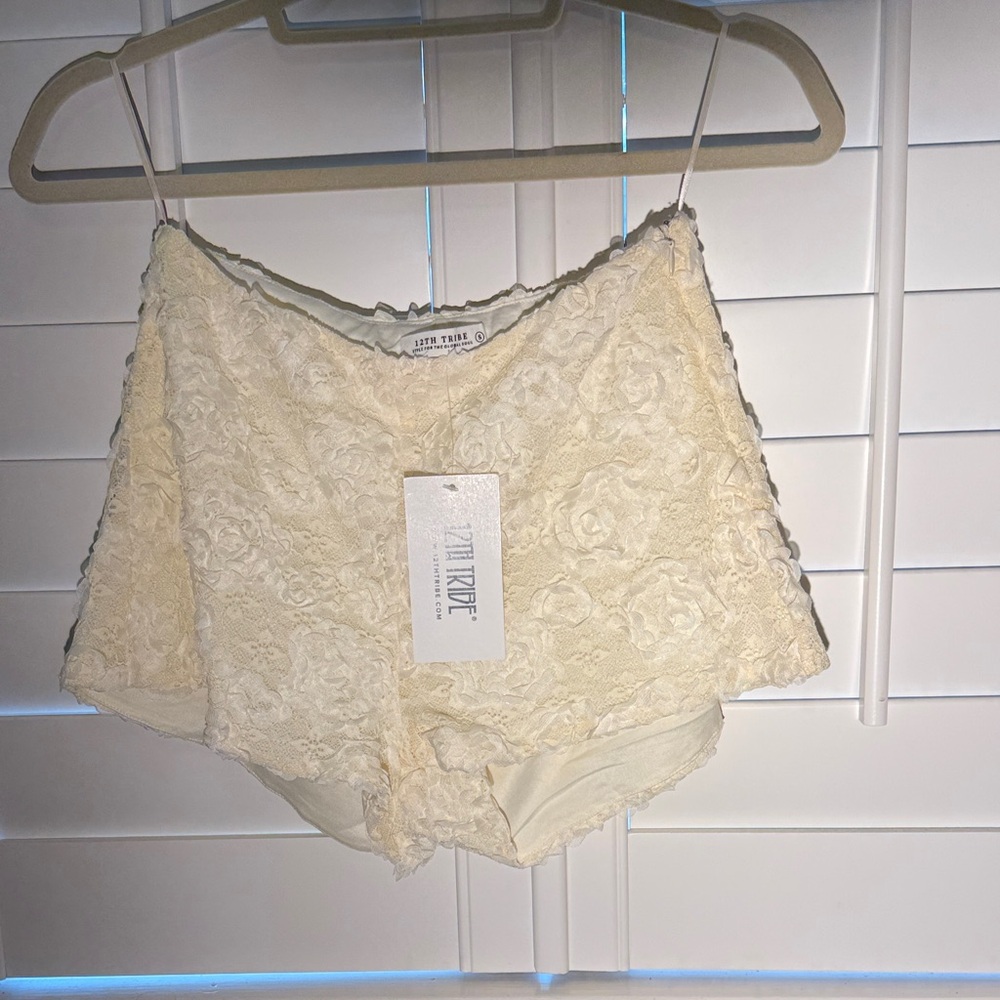 Lace Shorts by 12th Tribe